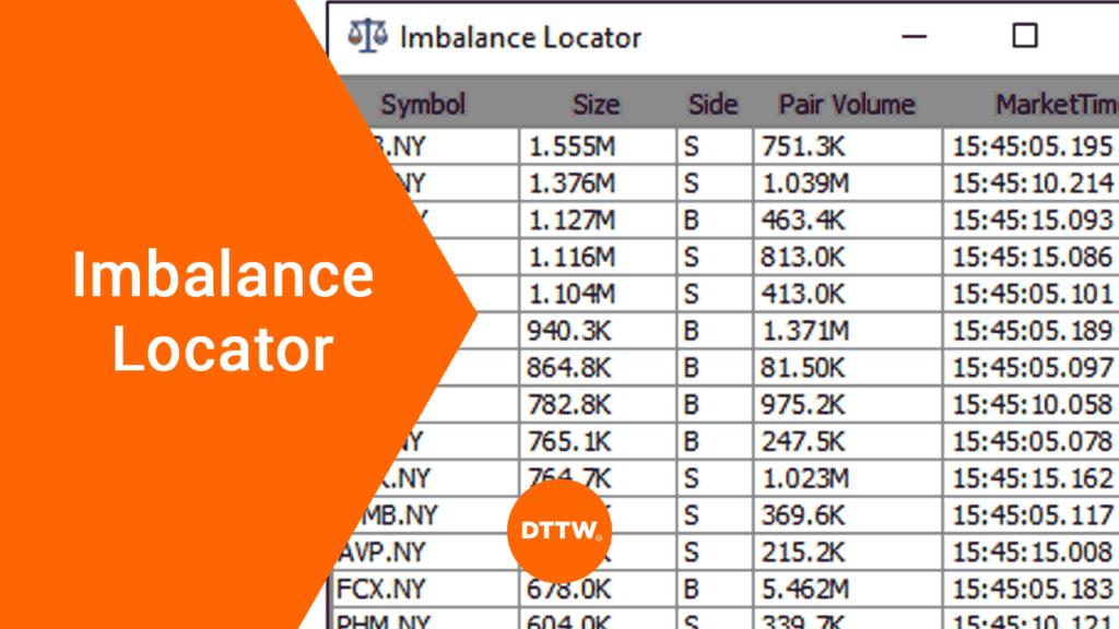 imbalance locator